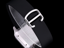 Load image into Gallery viewer, Santos Automatic 40mm Men's Watch Iced Out Bling Diamonds Stainless Steel Wrist Watches Silver Dial