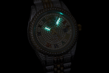 Load image into Gallery viewer, DinsFins Iced Out Diamond Watches DJ001
