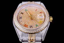 Load image into Gallery viewer, DinsFins Iced Out Diamond Watches DJ001