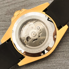 Load image into Gallery viewer, DinsFins Iced Out Watch for Men Automatic Bling-ed Out Stainless Steel Sapphire Glass Luxury Waterproof Mechanical Wrist Mens Watches Japanese Movement