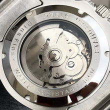 Load image into Gallery viewer, DinsFins Iced Out Watch for Men Automatic Bling-ed Out Stainless Steel Diamonds Sapphire Glass Luxury Waterproof Mechanical Wrist Mens Watches Japanese Movement