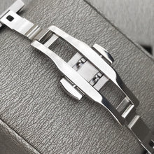 Load image into Gallery viewer, DinsFins Iced Out Watch for Men Automatic Bling-ed Out Yellow Gold Diamonds Sapphire Glass Luxury Waterproof Mechanical Wrist Mens Watches Japanese Movement