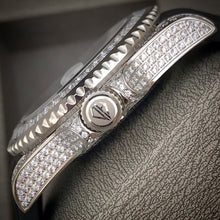 Load image into Gallery viewer, DinsFins Iced Out Watch for Men Automatic Bling-ed Out Stainless Steel Sapphire Glass Luxury Waterproof Mechanical Wrist Mens Watches Japanese Movement