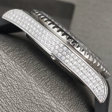 Load image into Gallery viewer, DinsFins Iced Out Watch for Men Automatic Bling-ed Out Stainless Steel Sapphire Glass Luxury Waterproof Mechanical Wrist Mens Watches Japanese Movement