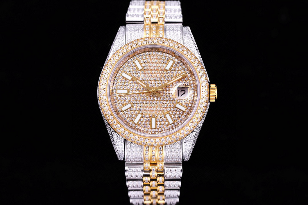 DinsFins Diamonds ICed out Watches