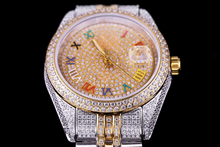 Load image into Gallery viewer, DinsFins Iced Out Diamond Watches DJ001
