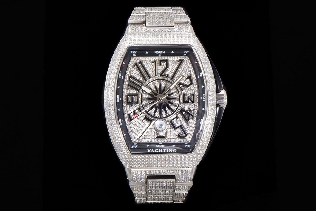 DinsFins Diamonds ICed out Watchesni