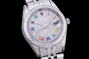 DinsFins Diamonds ICed out Watches